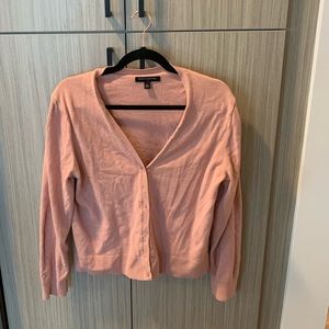 Banana Republic Blush V Neck Cardigan - Large